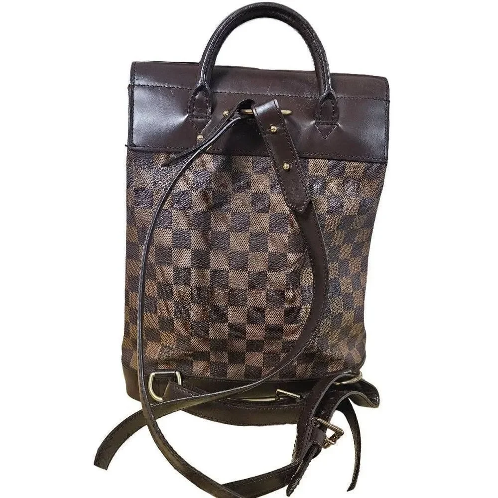Louis Vuitton Damier Ebene Soho backpack